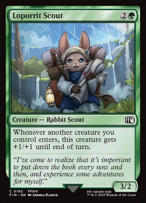 Loporrit Scout (Foil) - FINAL FANTASY