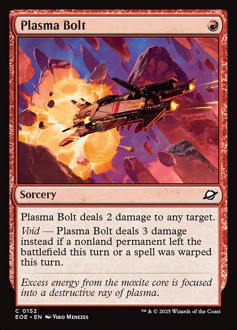 Plasma Bolt (Foil) - Edge of Eternities