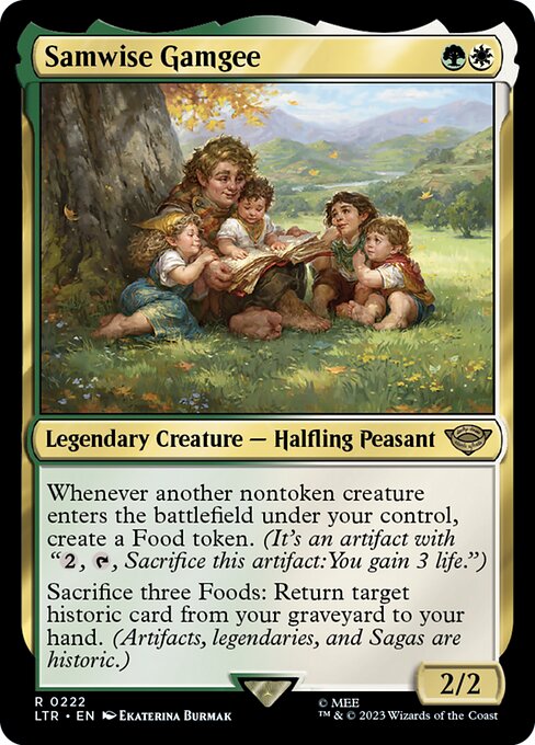 Samwise Gamgee (Foil) - Universes Beyond: The Lord of the Rings: Tales of Middle-earth