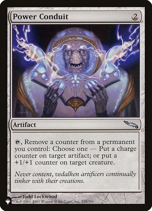 Power Conduit - The List Reprints