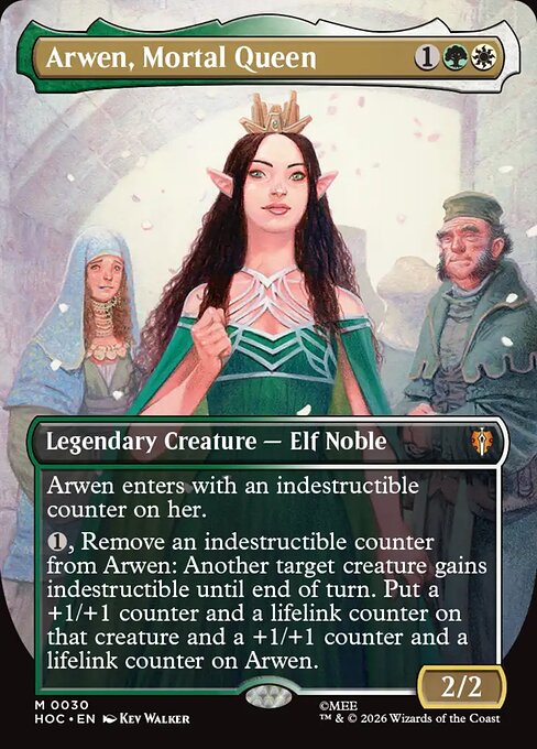 Arwen, Mortal Queen (Borderless) - The Hobbit: Eternal-Legal