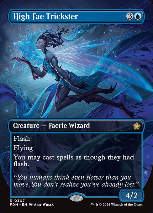 High Fae Trickster (Borderless) - Foundations