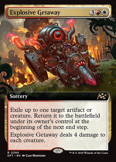 Explosive Getaway (Extended Art) - Aetherdrift