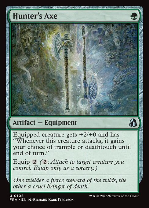 Hunter's Axe (Foil) - Reality Fracture