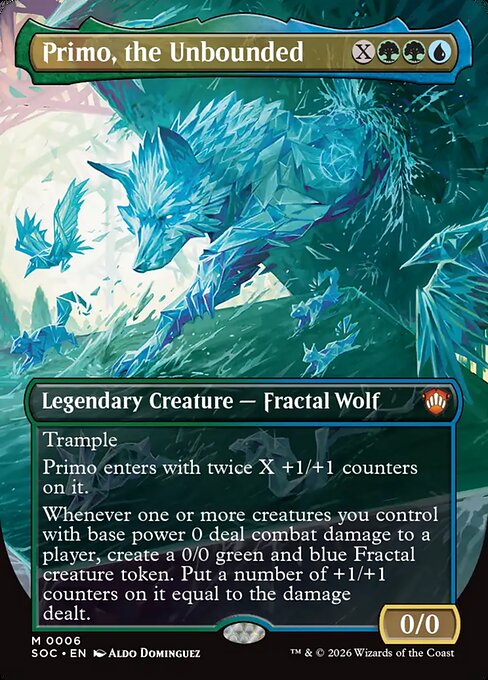 Primo, the Unbounded (Borderless) - Commander: Secrets of Strixhaven