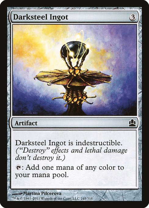 Darksteel Ingot - Commander