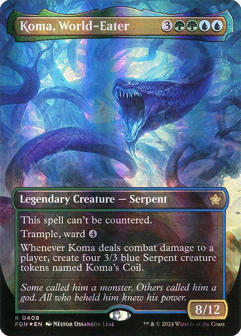 Koma, World-Eater (Borderless) - Foundations