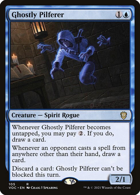 Ghostly Pilferer - Commander: Innistrad: Crimson Vow