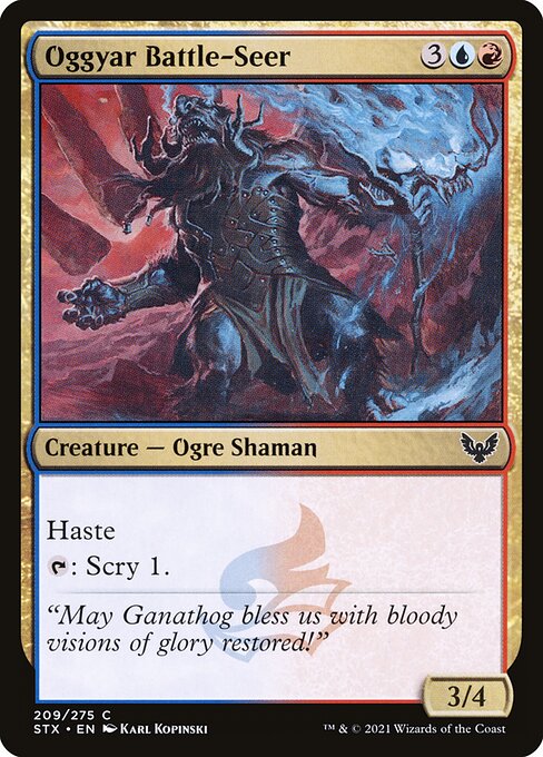 Oggyar Battle-Seer - Strixhaven: School of Mages