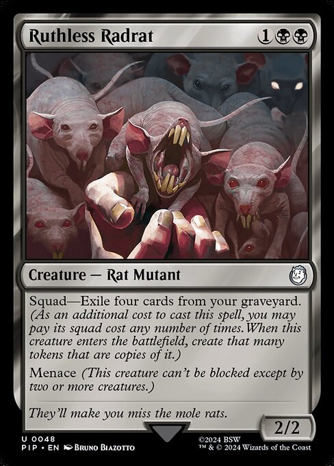 Ruthless Radrat - Universes Beyond: Fallout