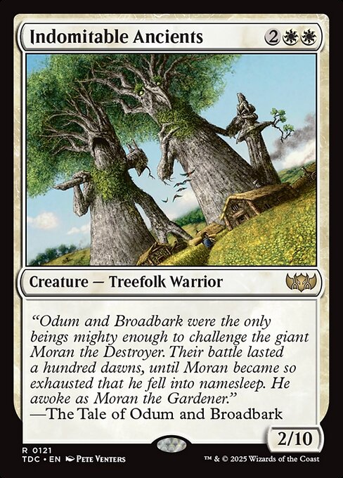 Indomitable Ancients - Commander: Tarkir: Dragonstorm