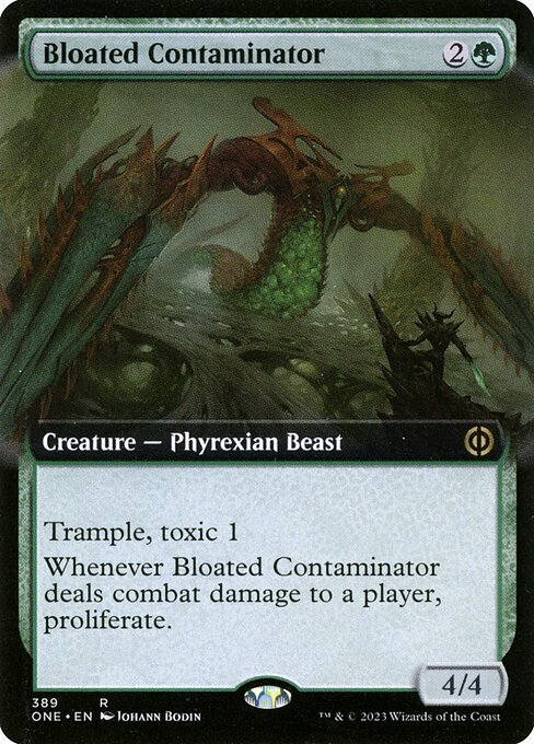 Bloated Contaminator (Extended Art) - Phyrexia: All Will Be One