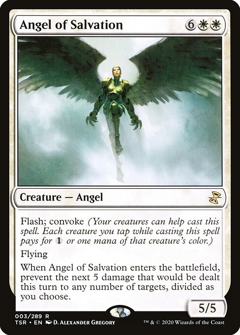 Angel of Salvation (Foil) - Time Spiral: Remastered