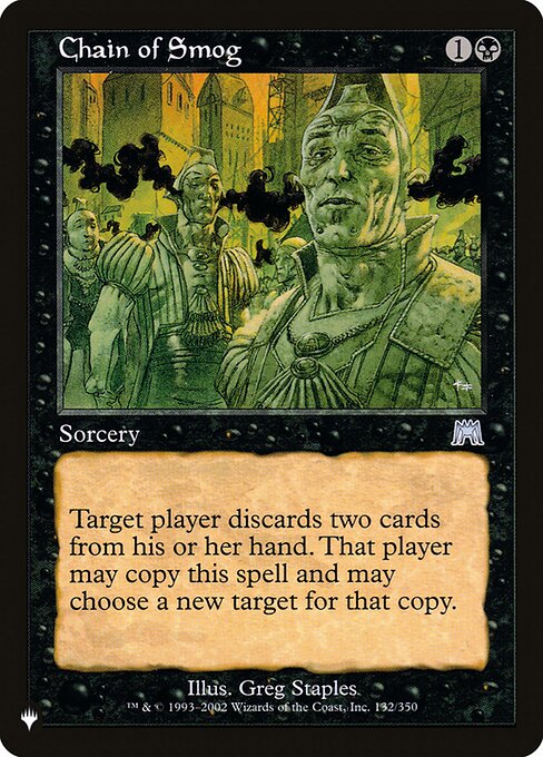 Chain of Smog - The List Reprints