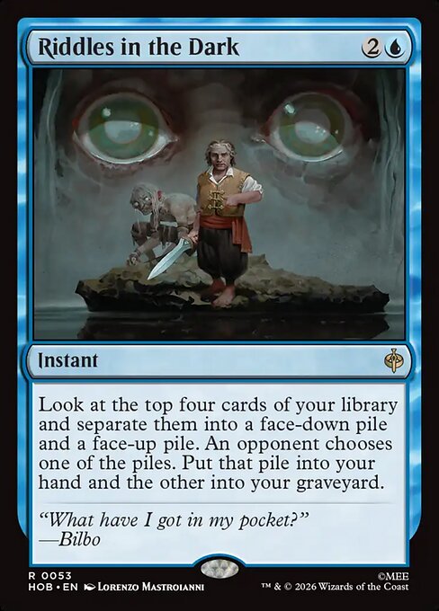 Riddles in the Dark (Foil) - The Hobbit