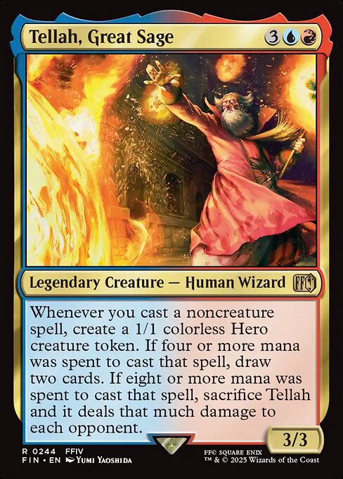 Tellah, Great Sage (Foil) - FINAL FANTASY