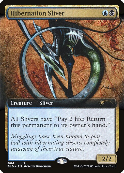 Hibernation Sliver (Extended Art) (Foil) - Secret Lair Drop Series