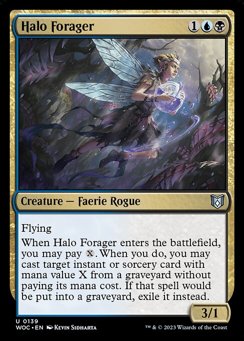 Halo Forager - Commander: Wilds of Eldraine