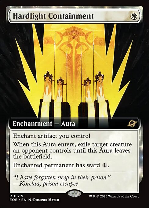 Hardlight Containment (Extended Art) (Foil) - Edge of Eternities