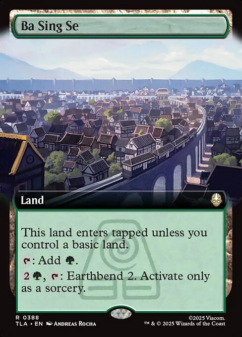 Ba Sing Se (Extended Art) (Foil) - Avatar: The Last Airbender