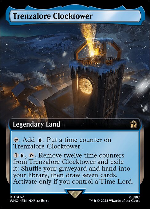 Trenzalore Clocktower (Extended Art) - Universes Beyond: Doctor Who