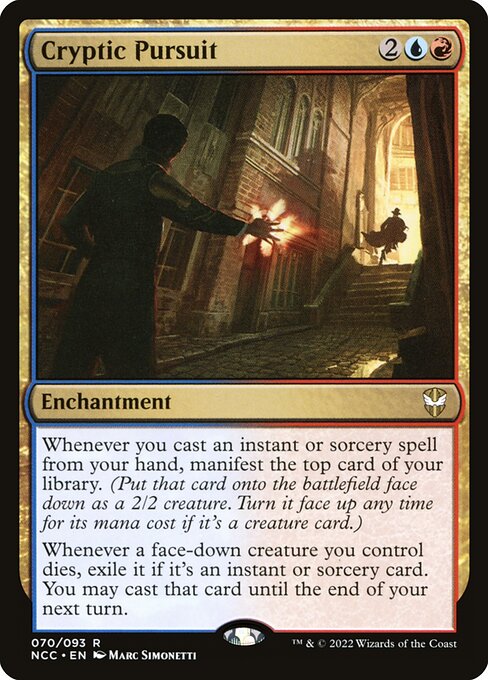 Cryptic Pursuit - Commander: Streets of New Capenna