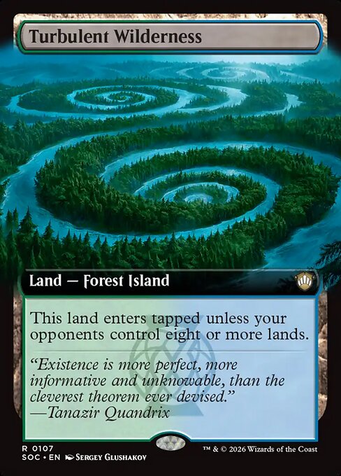 Turbulent Wilderness (Extended Art) - Commander: Secrets of Strixhaven