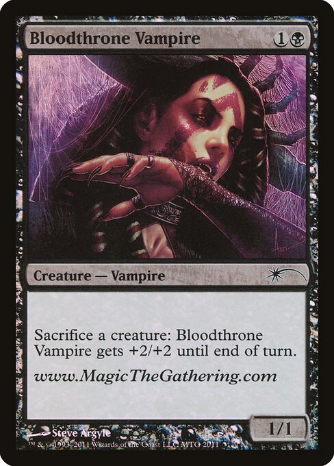 Bloodthrone Vampire (Foil) - Media Promos