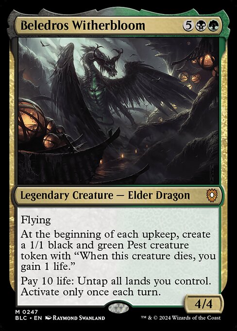 Beledros Witherbloom - Commander: Bloomburrow