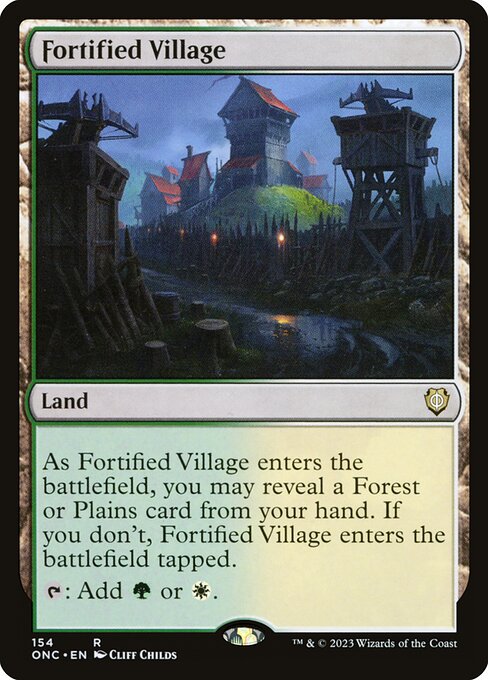 Fortified Village - Commander: Phyrexia: All Will Be One