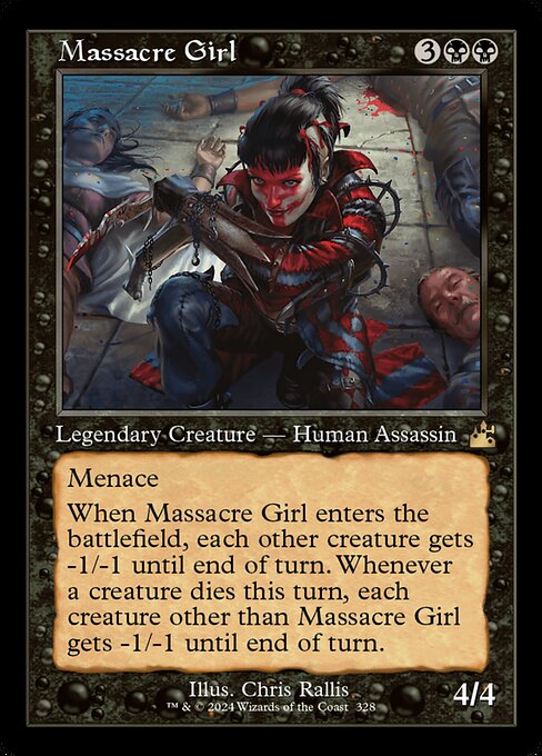 Massacre Girl (Retro Frame) - Ravnica Remastered
