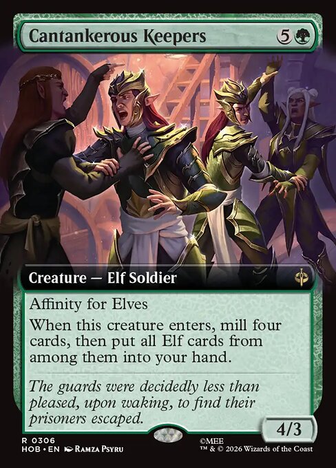 Cantankerous Keepers (Extended Art) (Foil) - The Hobbit