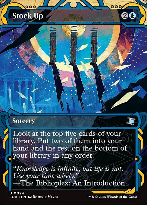 Stock Up (Foil) - Secrets of Strixhaven: Mystical Archive