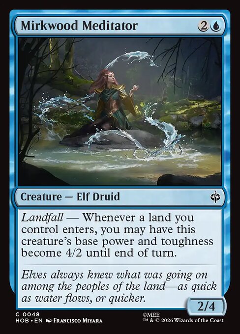 Mirkwood Meditator (Foil) - The Hobbit