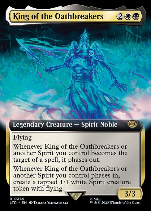 King of the Oathbreakers (Extended Art) - Universes Beyond: The Lord of the Rings: Tales of Middle-earth
