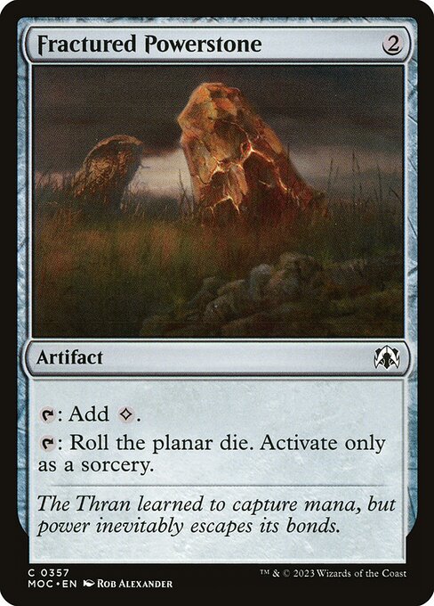 Fractured Powerstone - Commander: March of the Machine