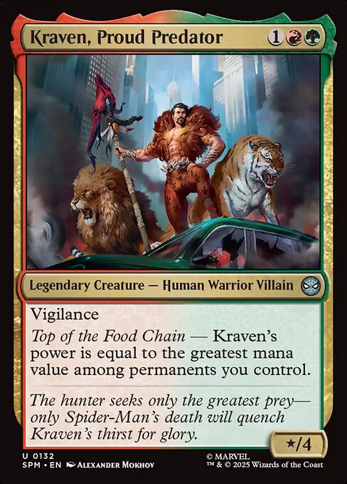Kraven, Proud Predator (Foil) - Marvel's Spider-Man