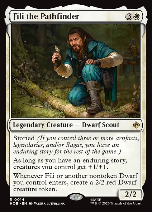 Fili the Pathfinder - The Hobbit