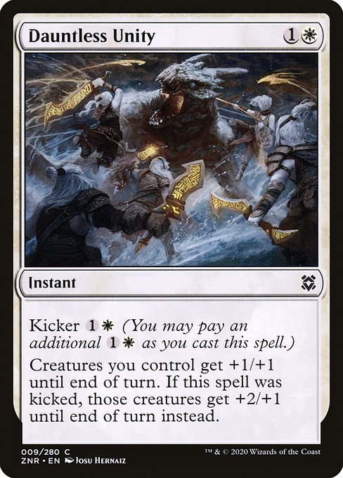 Dauntless Unity - Zendikar Rising