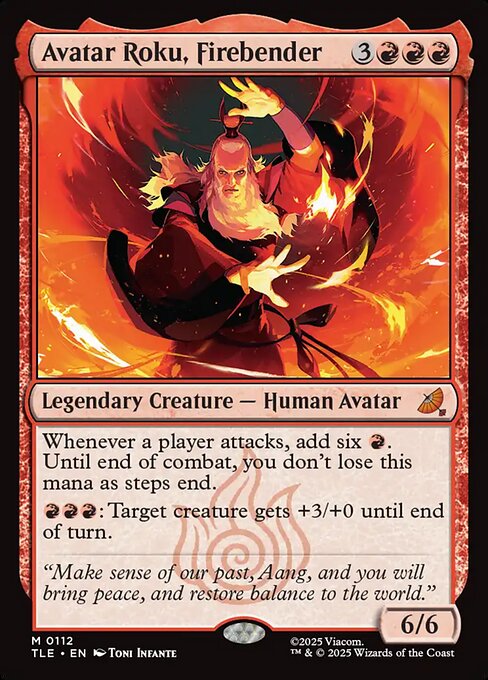 Avatar Roku, Firebender - Avatar: The Last Airbender: Eternal-Legal