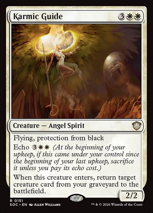 Karmic Guide - Commander: Secrets of Strixhaven