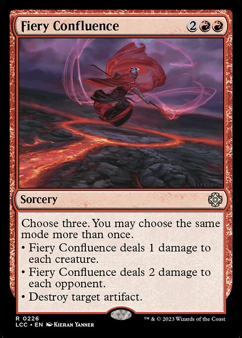 Fiery Confluence - Commander: The Lost Caverns of Ixalan