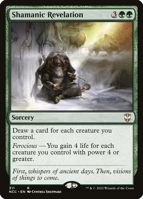 Shamanic Revelation - Commander: Bloomburrow