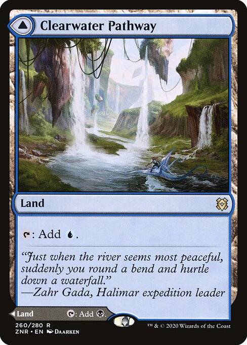 Clearwater Pathway - Zendikar Rising