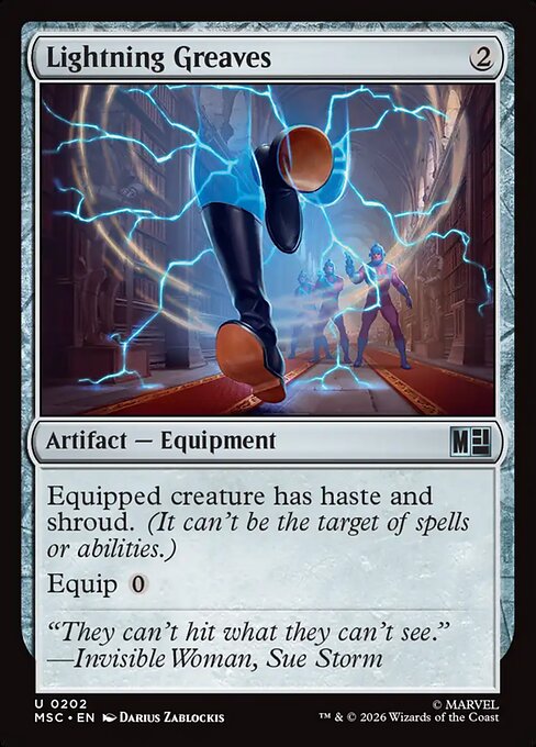 Lightning Greaves - Commander Legends: Battle for Baldur's Gate
