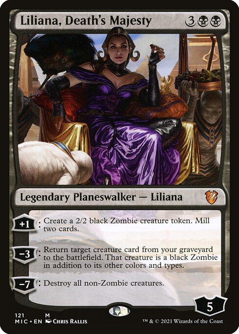 Liliana, Death's Majesty - Commander: Innistrad: Midnight Hunt