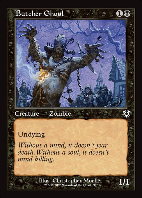 Butcher Ghoul (Retro Frame) - Innistrad Remastered