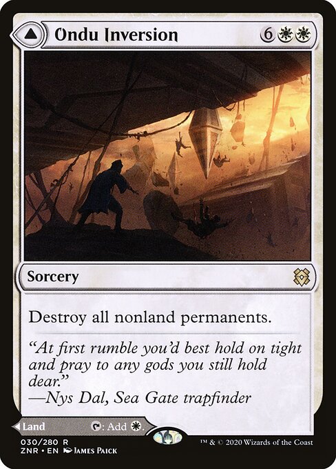 Ondu Inversion (Foil) - Zendikar Rising