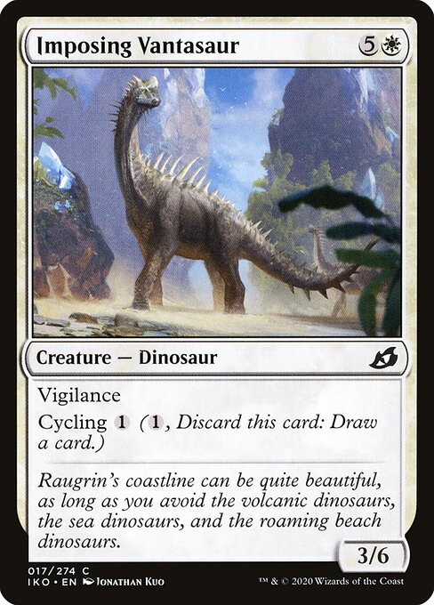 Imposing Vantasaur (Foil) - Ikoria: Lair of Behemoths