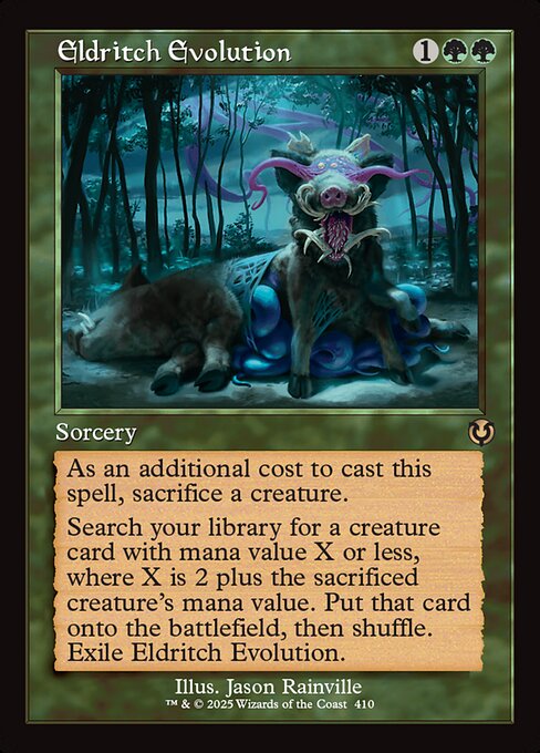 Eldritch Evolution (Retro Frame) - Innistrad Remastered